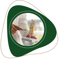 Blue and White Medical Center Modern Instagram Post